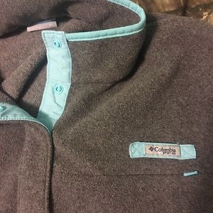 Columbia snap T fleece pullover